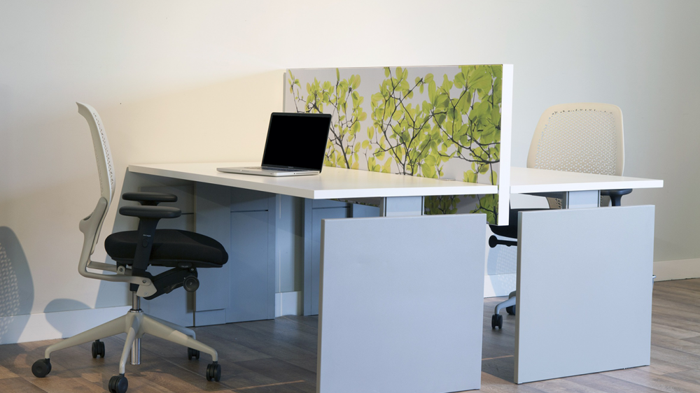 In-Zee Desk | akoestisch bureauscherm