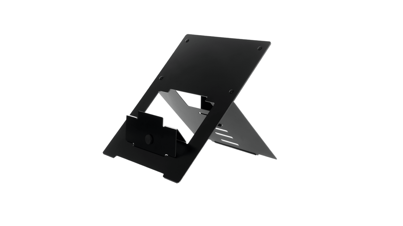 Zwart - R-Go Laptopstandaard